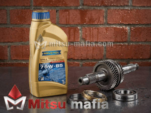 Масло Ravenol MTF-1 SAE 75W-85 в МКПП и РКП Mitsubishi L200 IV 1 литр 4014835719613